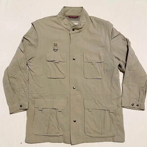 Tilley Endurables Different Drummer Mens Large Jacket Convertible Safari
